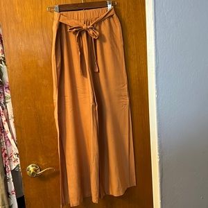 Wide leg Linen Pants